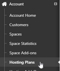 Select  Hosting Plans