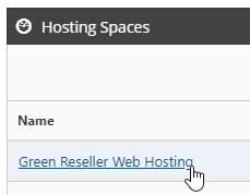 Hosting Spaces